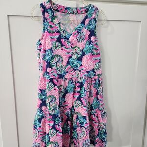 Lilly Pulitzer Kids Dress - Pink and Blue Floral